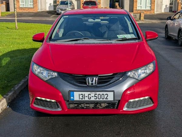 Honda Civic Hatchback, Petrol, 2013, Red