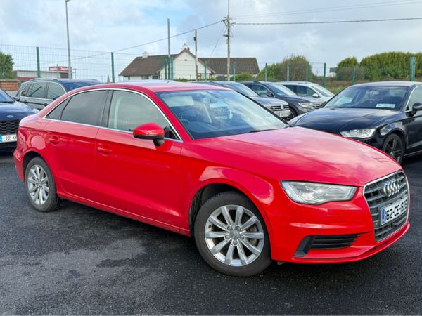 Audi A3 Saloon, Petrol, 2016, Red