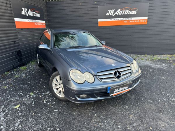 Mercedes-Benz CLK Coupe, Petrol, 2007, Blue