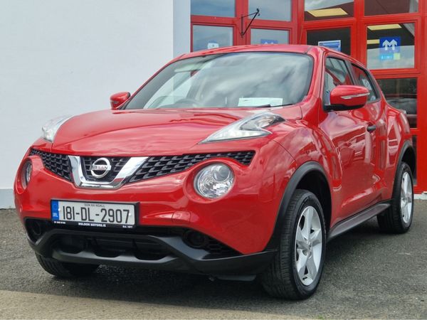 Nissan Juke Hatchback, Petrol, 2018, Red