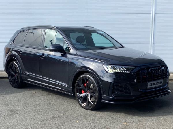 Audi Q7 SUV, Petrol Plug-in Hybrid, 2021, Black