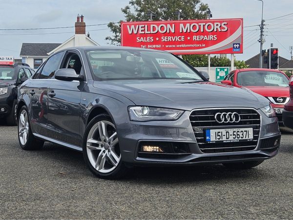 Audi A4 Saloon, Petrol, 2015, Grey
