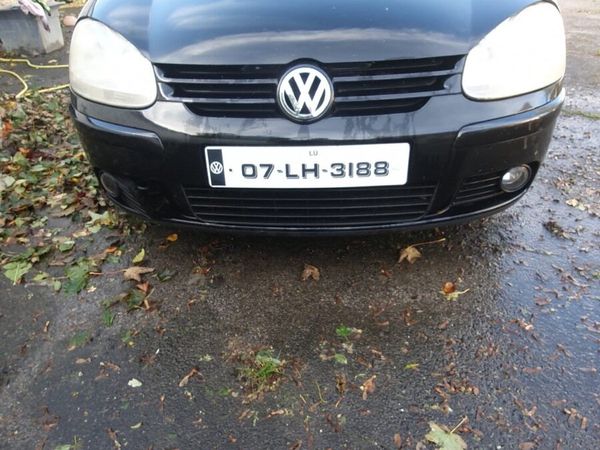 Volkswagen Golf Hatchback, Petrol, 2007, Black