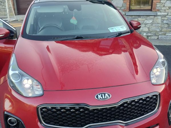 Kia Sportage SUV, Diesel, 2016, Red