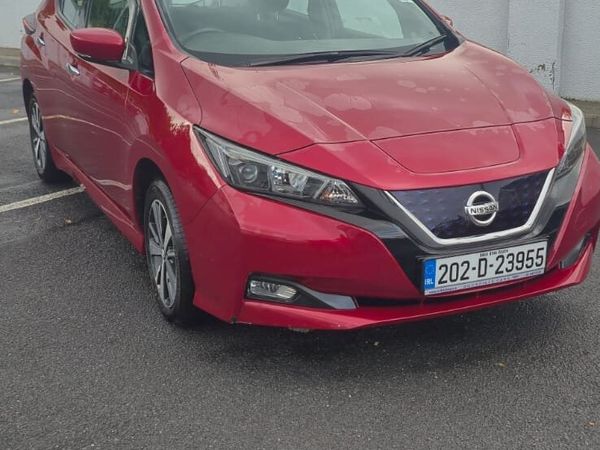 Nissan Leaf Hatchback, Electric, 2020, Red
