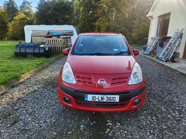 Nissan Pixo Hatchback, Petrol, 2010, Red