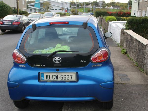 Toyota Aygo Hatchback, Petrol, 2010, Blue