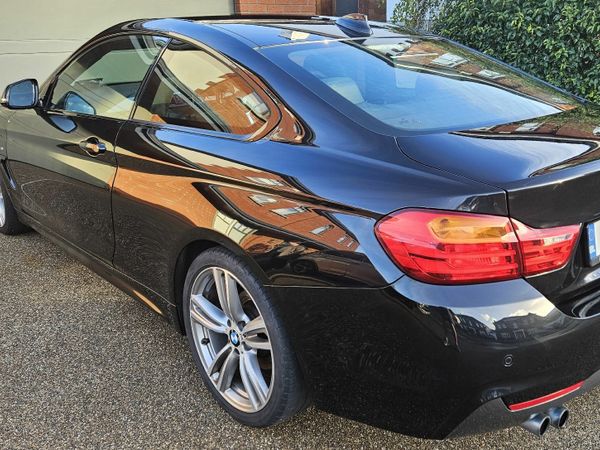 BMW 4-Series Coupe, Petrol, 2016, Black