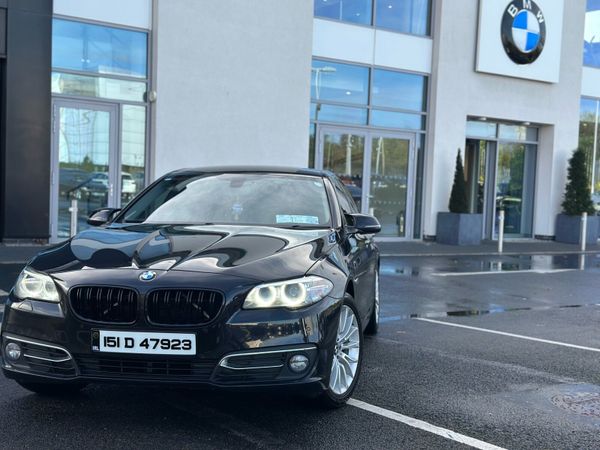 BMW 5-Series Saloon, Diesel, 2015, Black