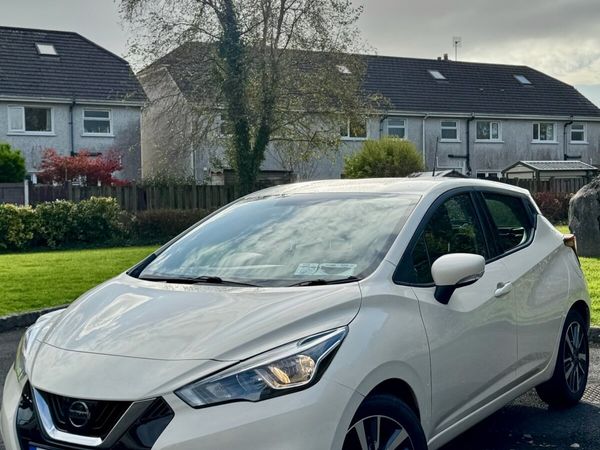 Nissan Micra Hatchback, Petrol, 2017, White