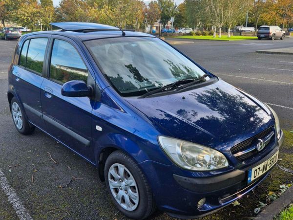 Hyundai Getz Hatchback, Petrol, 2007, Blue
