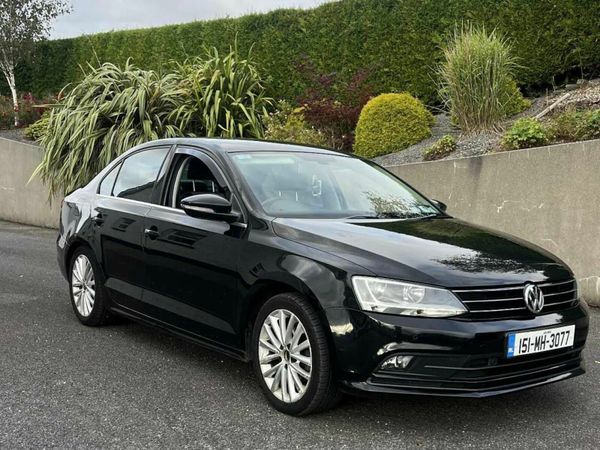 Volkswagen Jetta Saloon, Diesel, 2015, Black