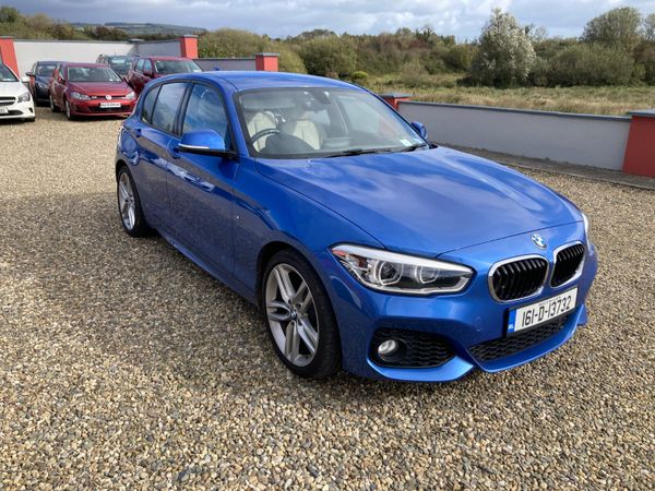 BMW 1-Series Hatchback, Petrol, 2016, Blue
