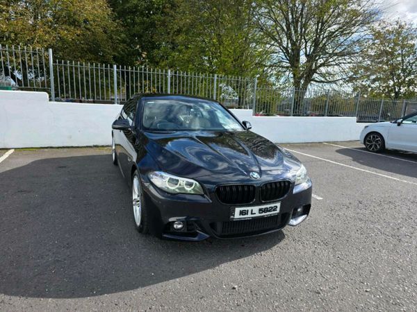 BMW 5-Series Saloon, Diesel, 2016, Black