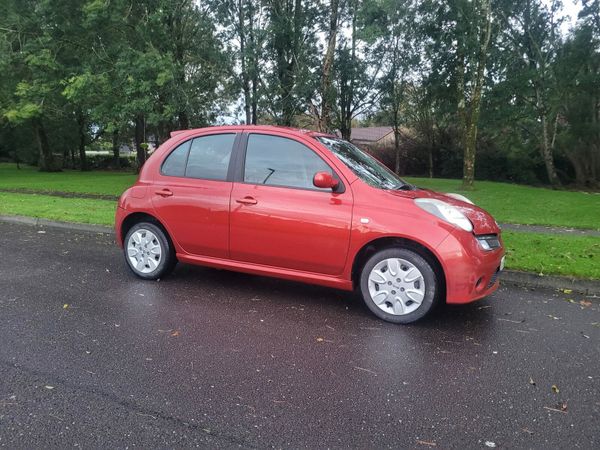 Nissan Micra Hatchback, Petrol, 2008, Red