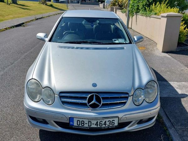 Mercedes-Benz CLK Coupe, Petrol, 2008, Silver