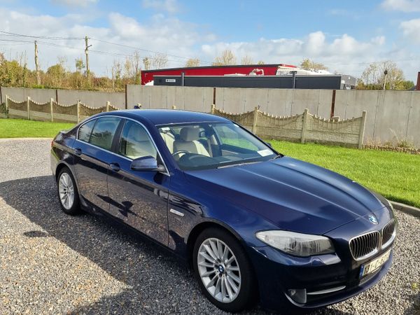 BMW 5-Series Saloon, Diesel, 2013, Blue