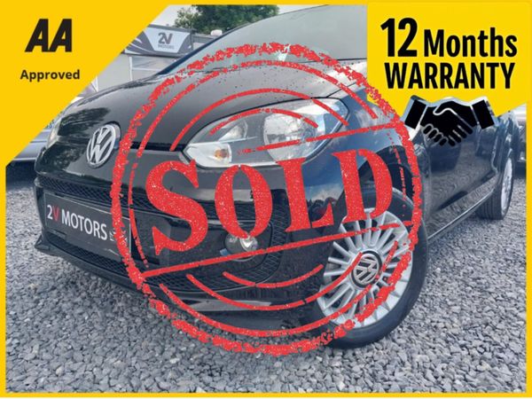 Volkswagen up! Hatchback, Petrol, 2016, Black