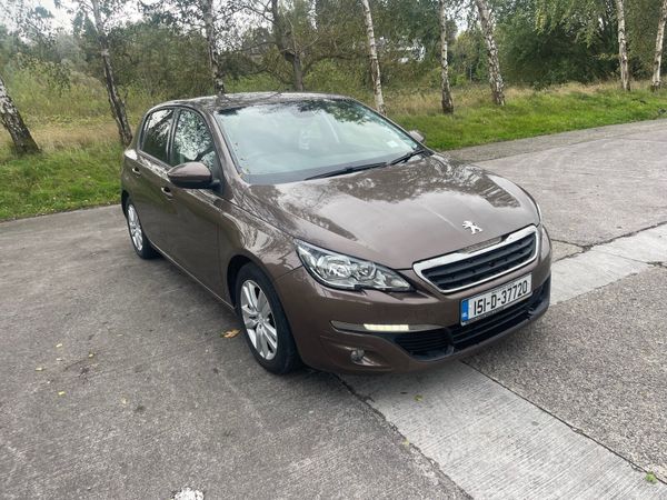 Peugeot 308 Hatchback, Diesel, 2015, Brown
