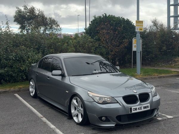 BMW 5-Series Saloon, Diesel, 2008, Grey