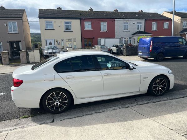 BMW 5-Series Saloon, Diesel, 2016, White