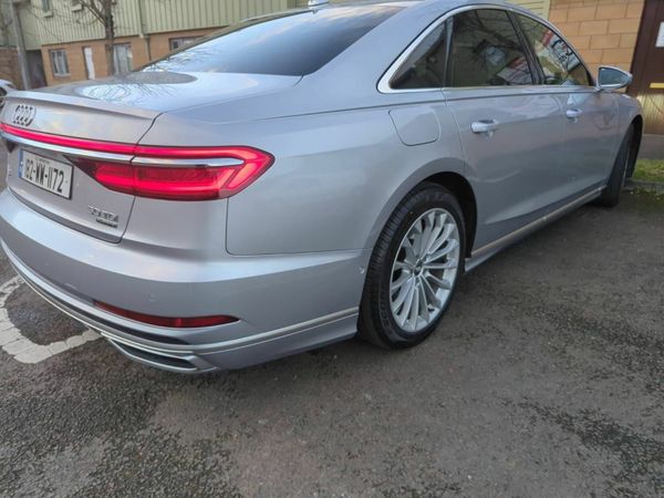 Audi A8 Saloon, Diesel, 2018, Silver