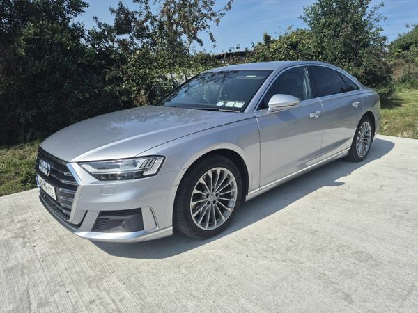 Audi A8 Saloon, Diesel, 2018, Silver