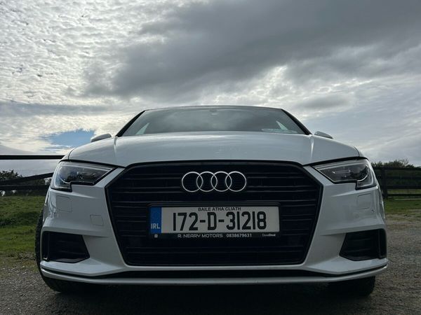 Audi A3 Saloon, Diesel, 2017, White