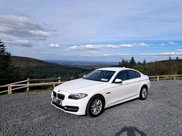 BMW 5-Series Saloon, Diesel, 2015, White