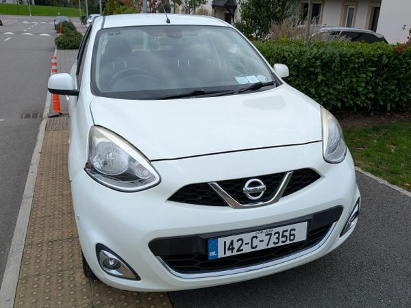 Nissan Micra Hatchback, Petrol, 2014, White