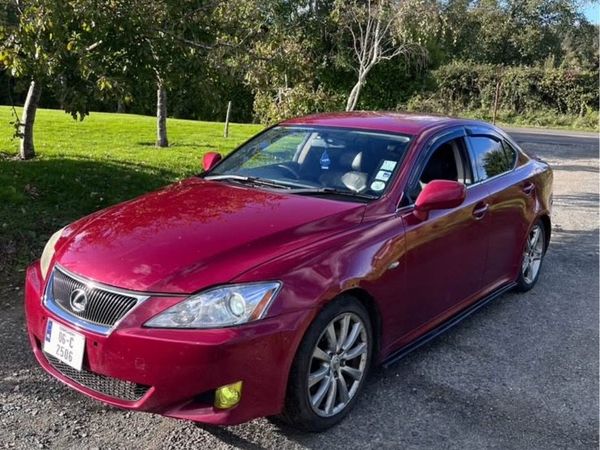 Lexus IS Saloon, Petrol, 2006, Red