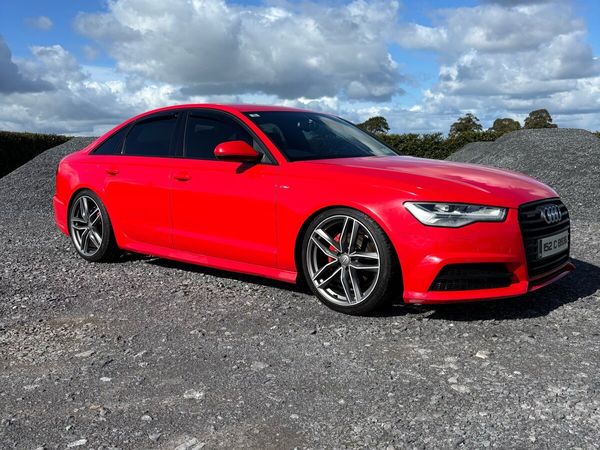 Audi A6 Saloon, Diesel, 2015, Red