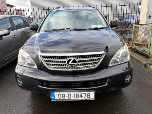 Lexus RX400H Estate, Petrol Hybrid, 2008, Black