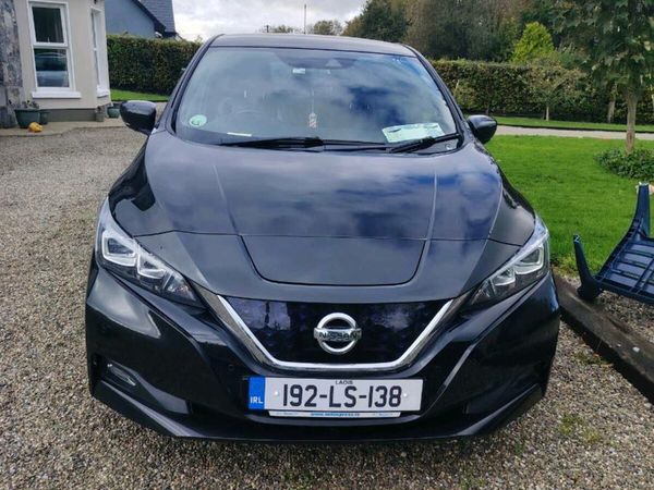 Nissan Leaf Hatchback, Electric, 2019, Black