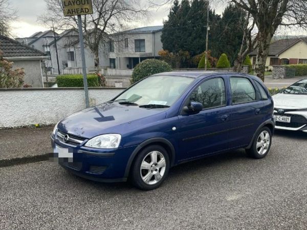 Opel Corsa Hatchback, Petrol, 2005, Blue