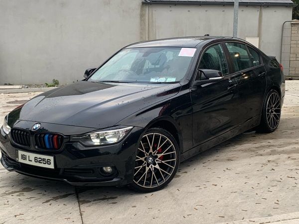 BMW 3-Series Saloon, Petrol, 2016, Black