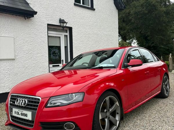Audi A4 Saloon, Diesel, 2011, Red