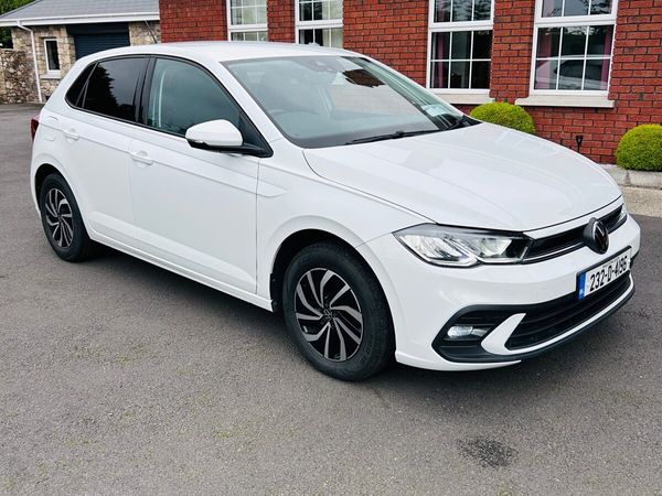 Volkswagen Polo Hatchback, Petrol, 2023, White