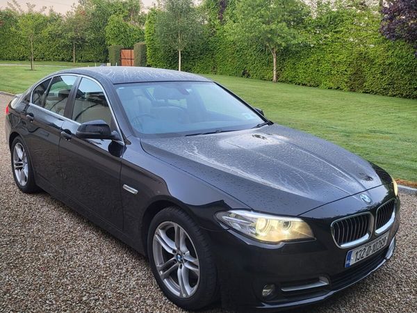 BMW 5-Series Saloon, Diesel, 2013, Black