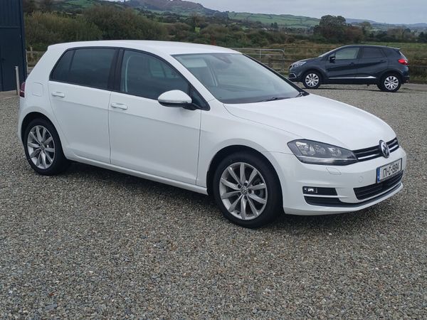 Volkswagen Golf Hatchback, Petrol, 2017, White