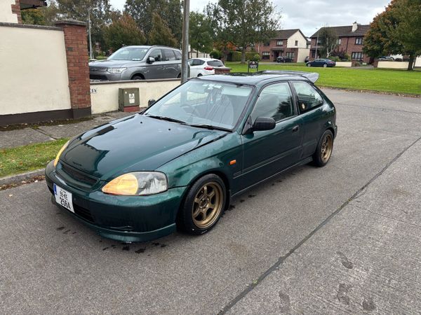 Honda Civic Hatchback, Petrol, 1999, Green