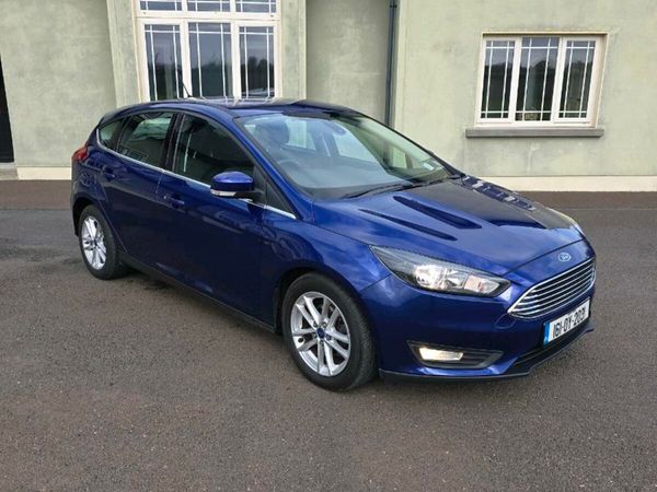 Ford Focus Hatchback, Diesel, 2016, Blue