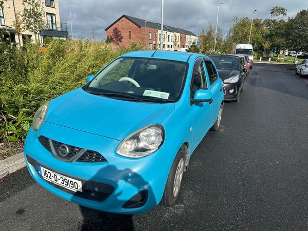 Nissan March Hatchback, Petrol, 2016, Blue