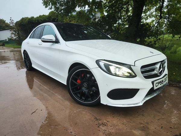 Mercedes-Benz C-Class Saloon, Diesel, 2016, White
