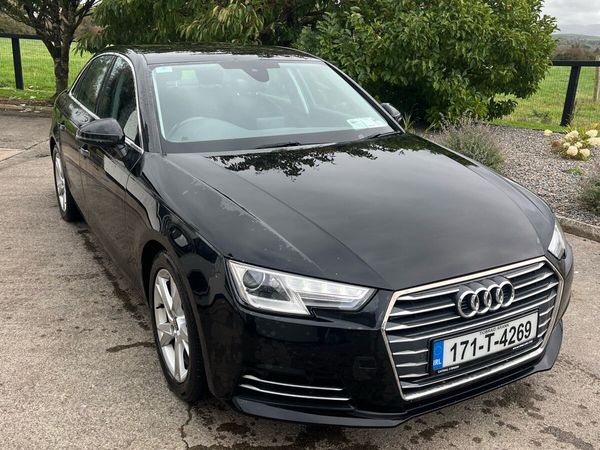 Audi A4 Saloon, Diesel, 2017, Black