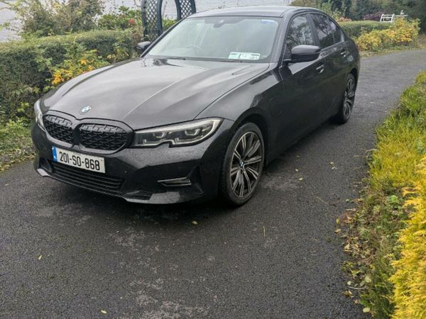 BMW 3-Series Saloon, Petrol Plug-in Hybrid, 2020, Black