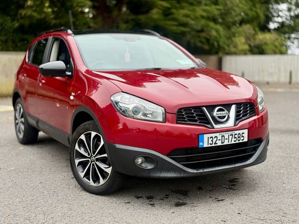 Nissan Qashqai Hatchback, Diesel, 2013, Red