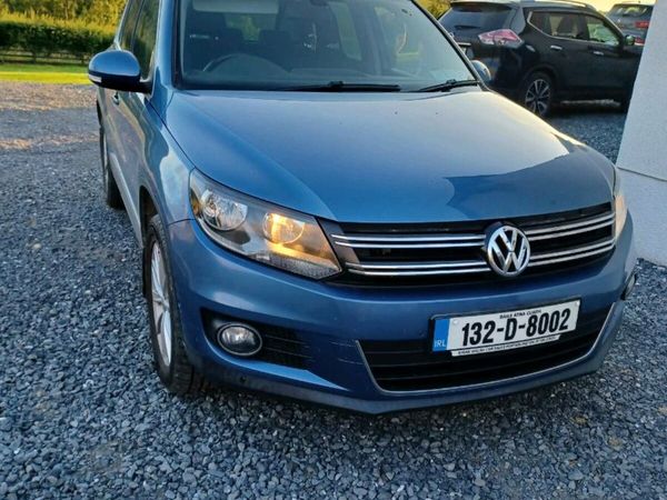 Volkswagen Tiguan SUV, Diesel, 2013, Blue