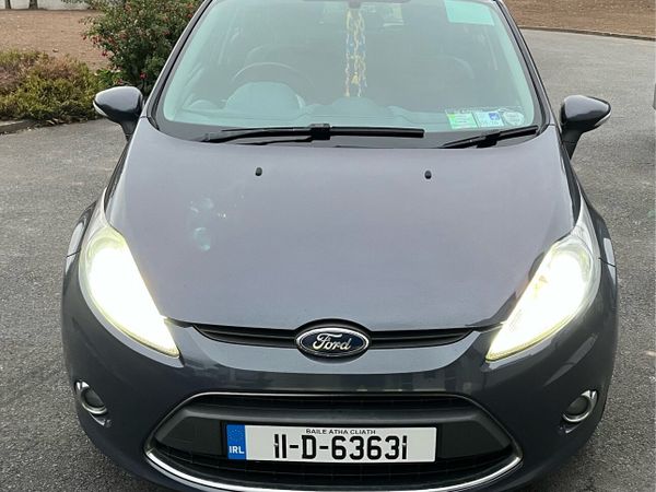 Ford Fiesta Hatchback, Petrol, 2011, Blue