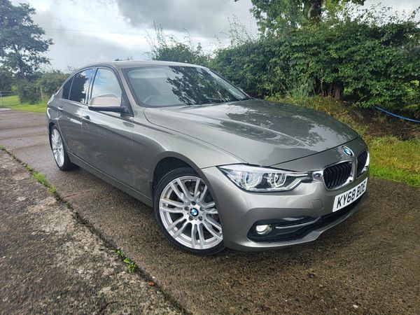 BMW 3-Series Saloon, Diesel, 2018, Silver